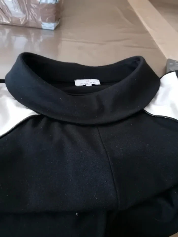 robe noir et blanche jacqueline riu taille 42 comme neuve - photo numéro 5