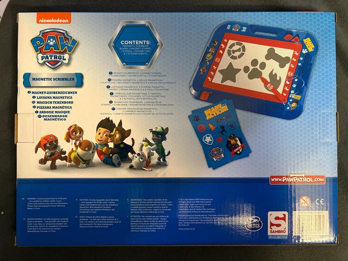 la Pat'Patrouille - Ardoise Tableau Magique Paw Patrol - photo numéro 3