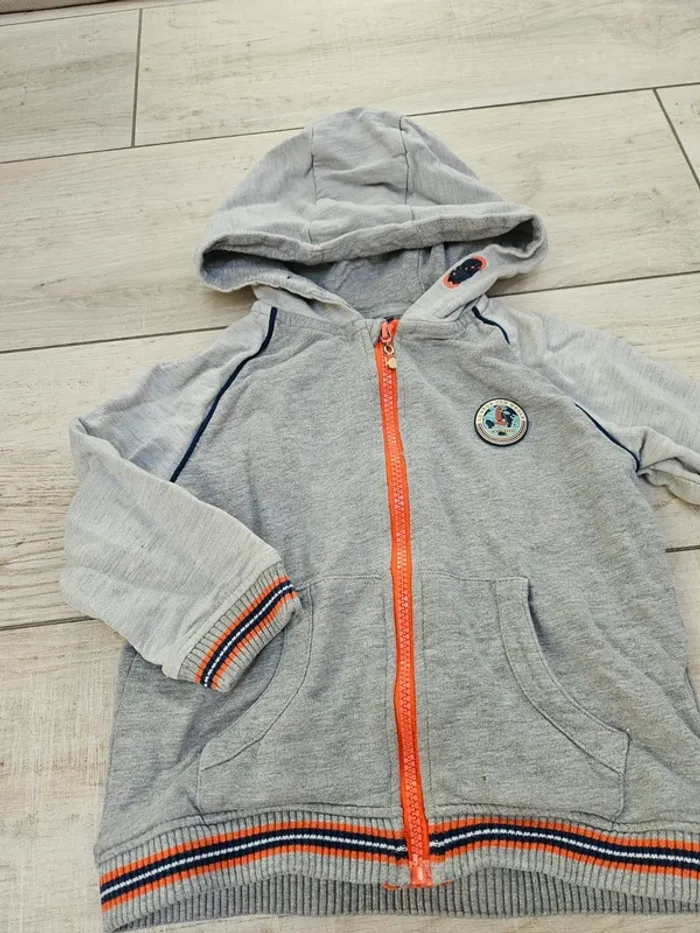 Veste zippé garçon 3 ans