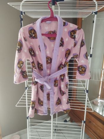 Peignoir polaire fille  5/6 ans