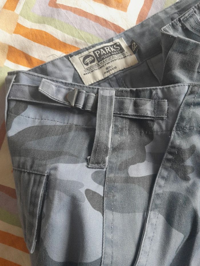 Treillis militaire bleu 42 park's - photo numéro 6