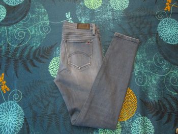 Jean Tommy Hilfiger Jeans Nora coupe Mid Rise skinny femme W28 L32 bleu (F627)