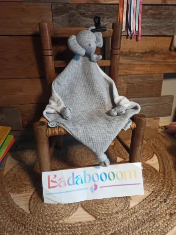 Doudou éléphant Nattou tembo tbe