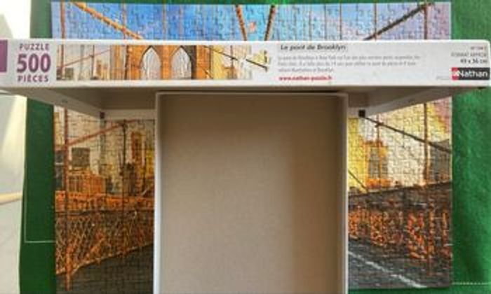 Puzzle Brooklyn bridge pont New-York 500 pièces complet - photo numéro 3