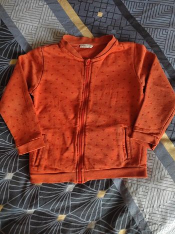 Gilet zippé imprimé lc kids 5 ans