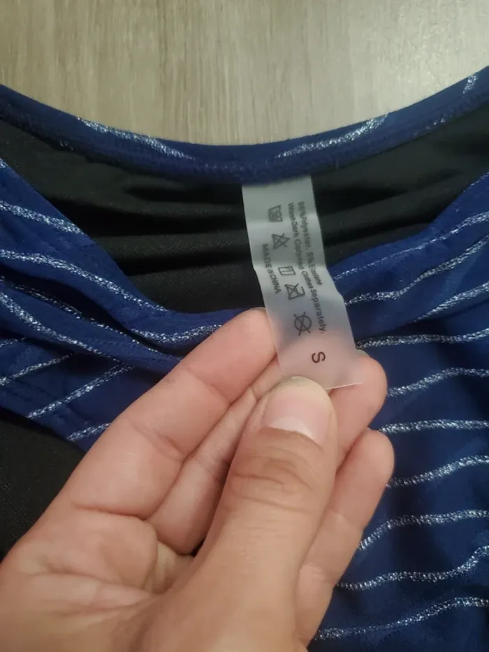Bas maillot bleu - photo numéro 2