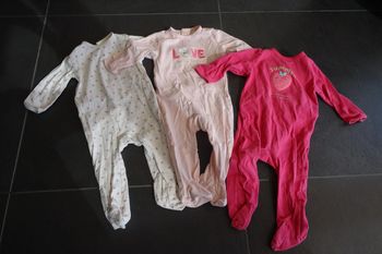 Lot de 3 pyjamas
