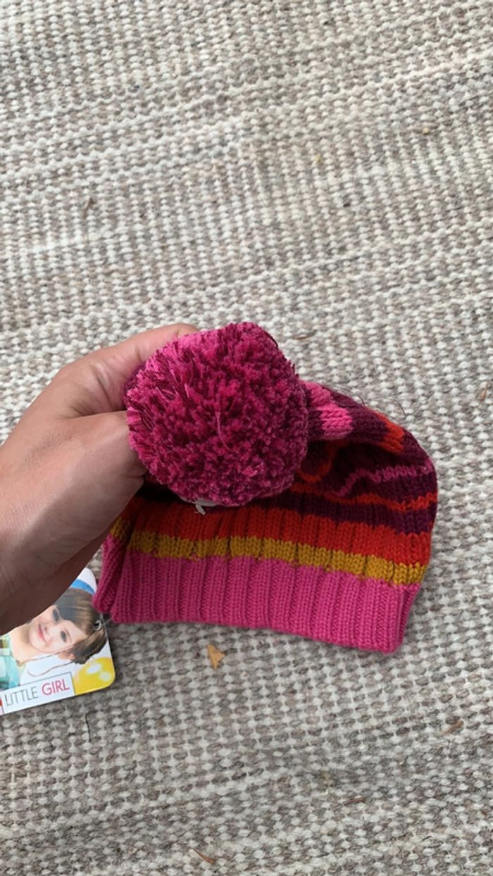 Bonnet enfant fille idée cadeau 50 cm - photo numéro 5