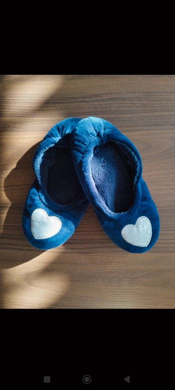 Chaussons coeurs 32