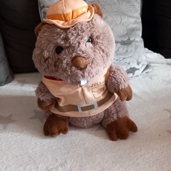 Peluche castor  Jules