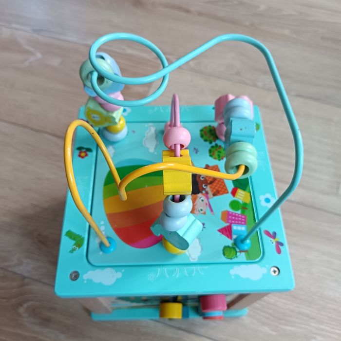 Cube d'activités en bois - photo numéro 6