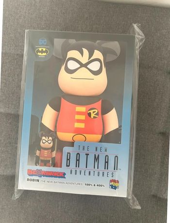 Bearbrick x Dc Robin