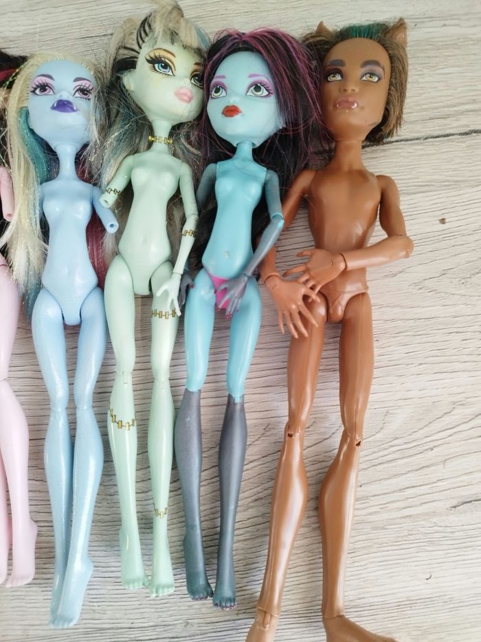 Lot de 6 monster high - photo numéro 3