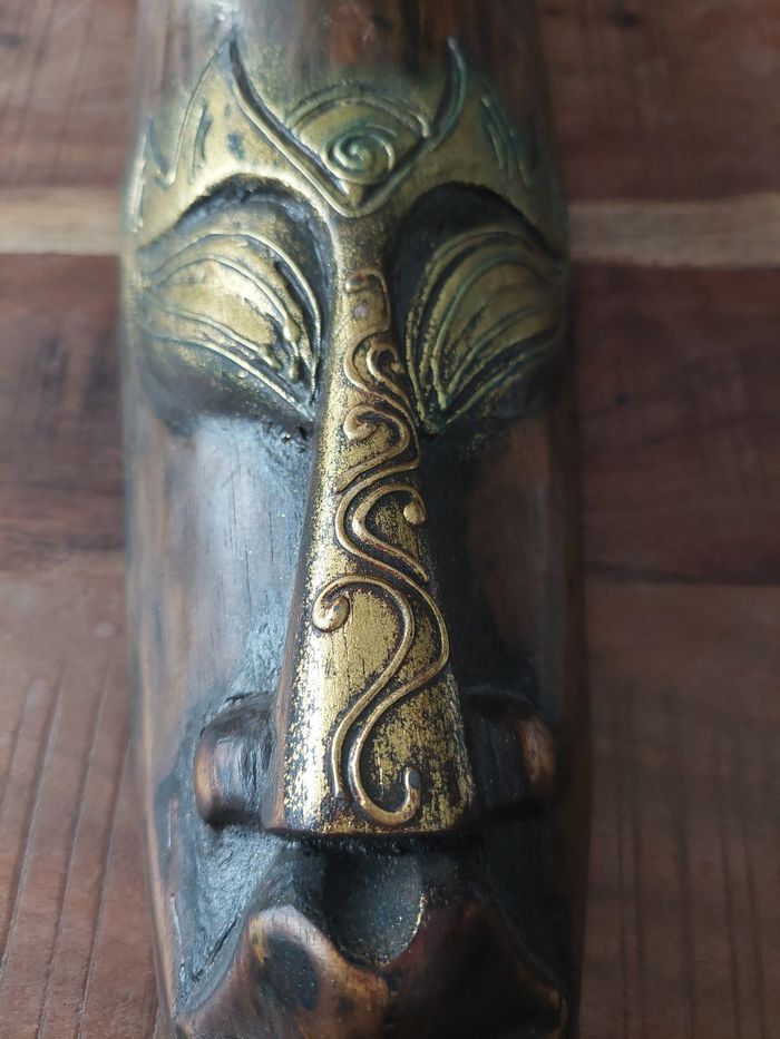 Masque en bois - photo numéro 3