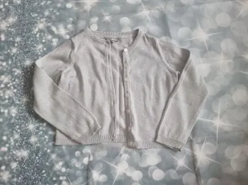 Gilet argenté