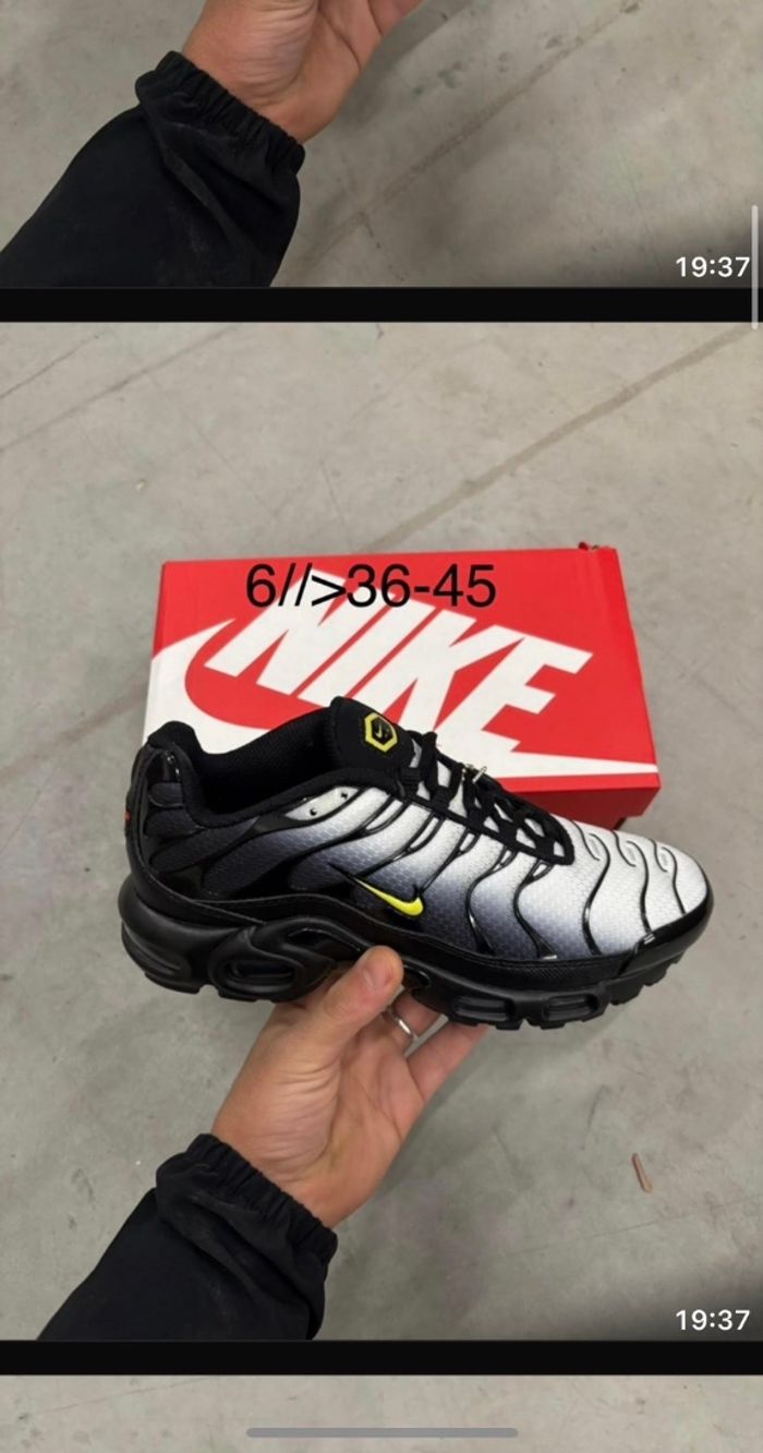 Nike tn noir jaune gris 45 - photo numéro 3