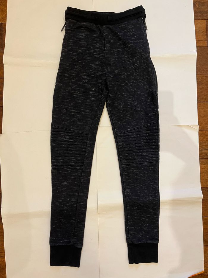 jogging gris noir garçon liberto 14 ans