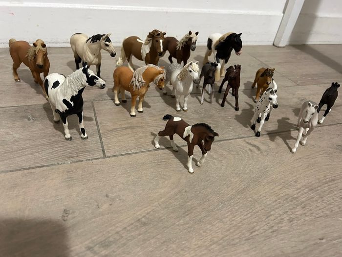 Lot chevaux et poulains Schleich - photo numéro 6