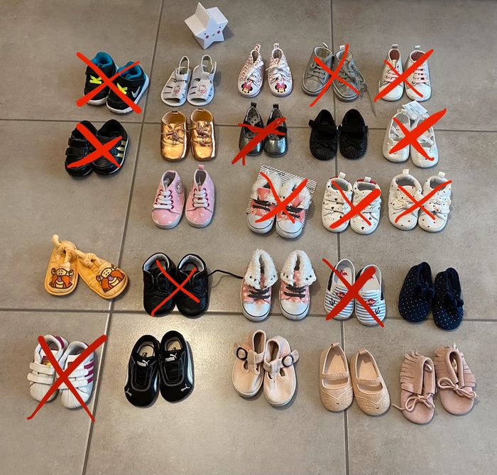 Divers chaussures bébé