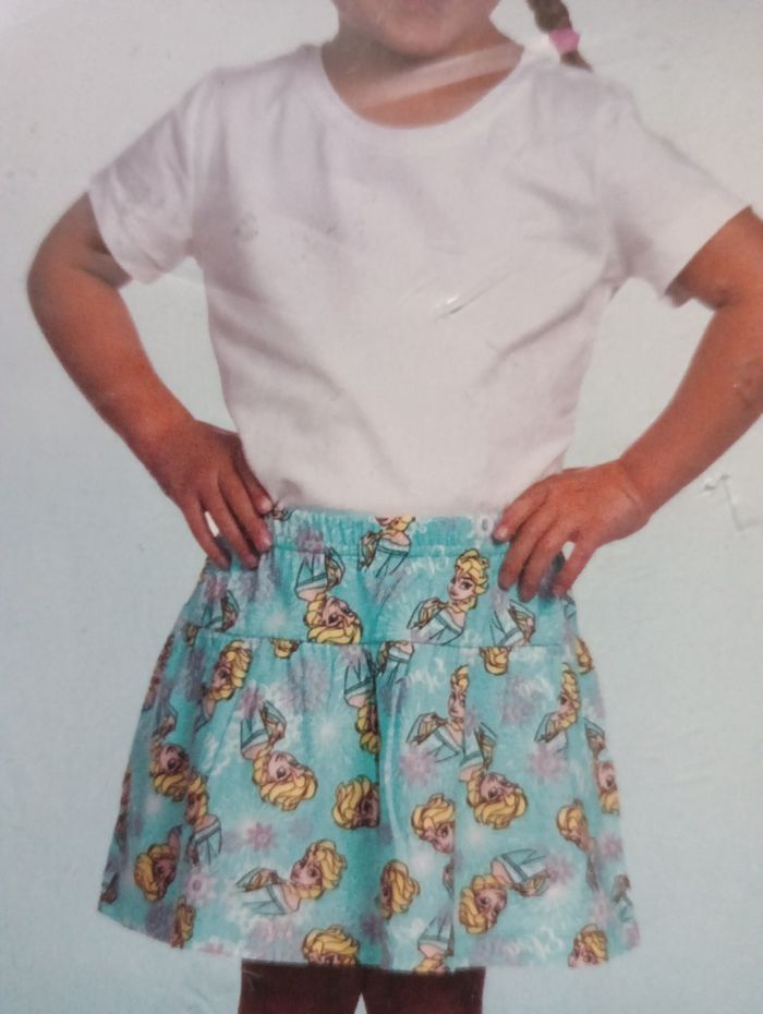 Jupe La reine des neiges taille 2 ans - photo numéro 2