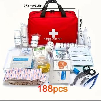 Kit de premiers secours 188 pièces neuf 