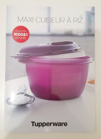 Livre maxi cuiseur Tupperware