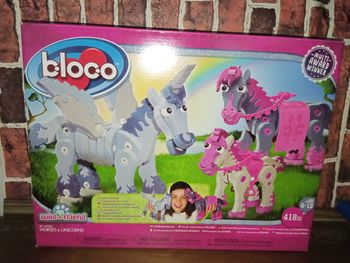 Gros coffret de construction bloco licorne