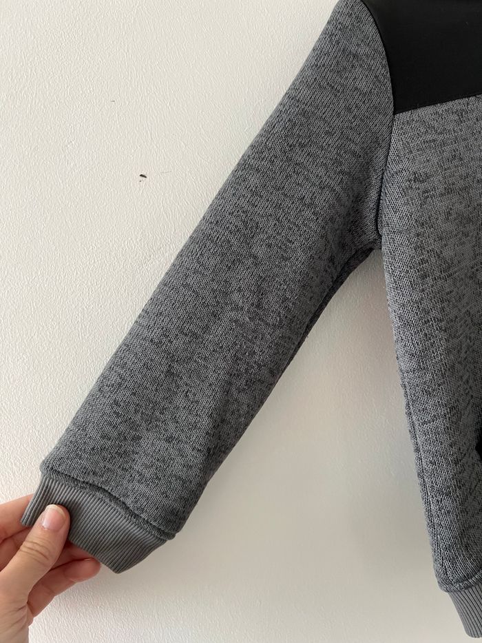 Sweat à capuche gris - photo numéro 3