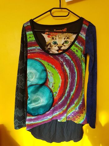 Tshirt manches longues desigual