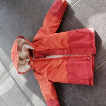 Parka avec capuche et polaire