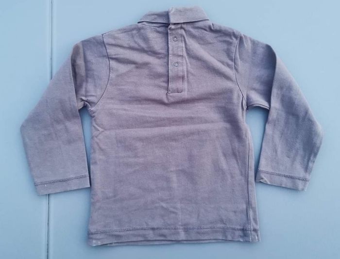 Tee-shirt ML à col roulé sous pull 18 mois garçon kitchoun - photo numéro 2