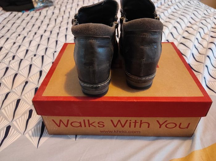 Boots basse compensé khrio t38 - photo numéro 3