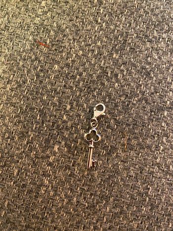 Pendentif agatha « clef » en argent