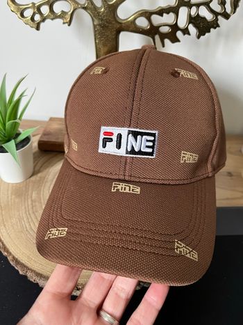 Casquette baseball marron adulte mixte neuf avec étiquette 
