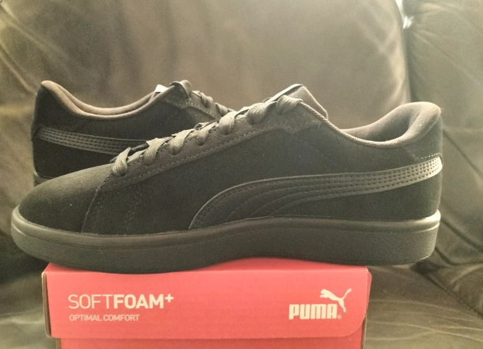 Baskets Puma smash noires neuves - photo numéro 8