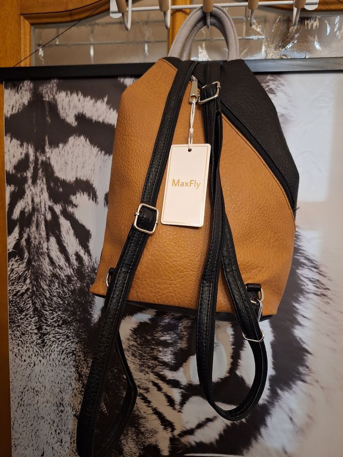 Joli sac a dos tri color et main maxfly neuf - photo numéro 5