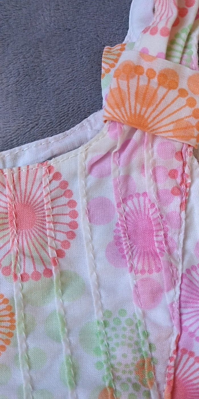 Robe multicolore fleurs, cercles Fille 6 mois Obaïbi Okaïdi - photo numéro 10