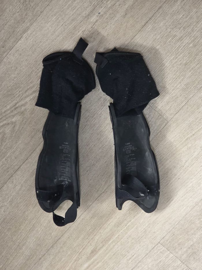 ⚽ Protège-tibias GO Sport – Taille L (Adulte) ⚽ - photo numéro 2