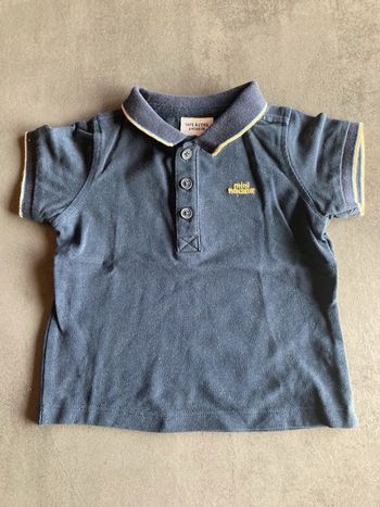 Polo manches courtes 6 mois