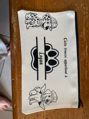 Trousse enfant chien pompier – pratique école 