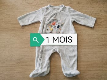 Pyjama mixte fille garçon 1 mois