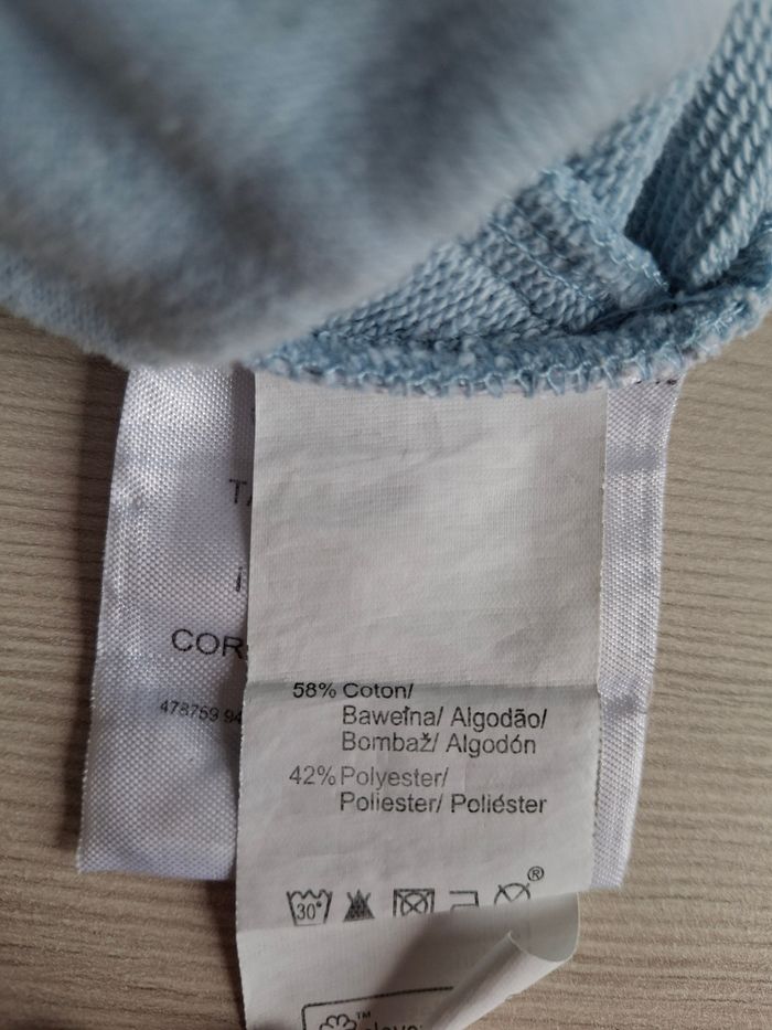 Short bleu clair bébé garçon 24 mois - photo numéro 3