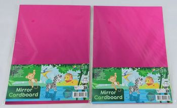 2 paquets de 15 cartons miroir loisirs créatif A4 Neuf