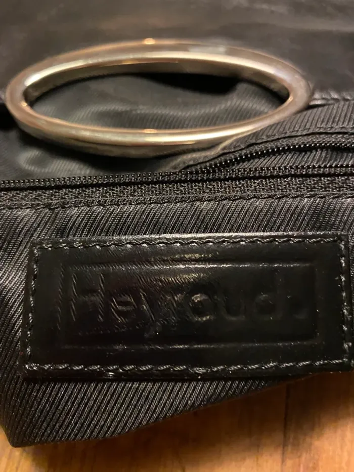 Sac vintage cuir porté main Heyraud - photo numéro 10