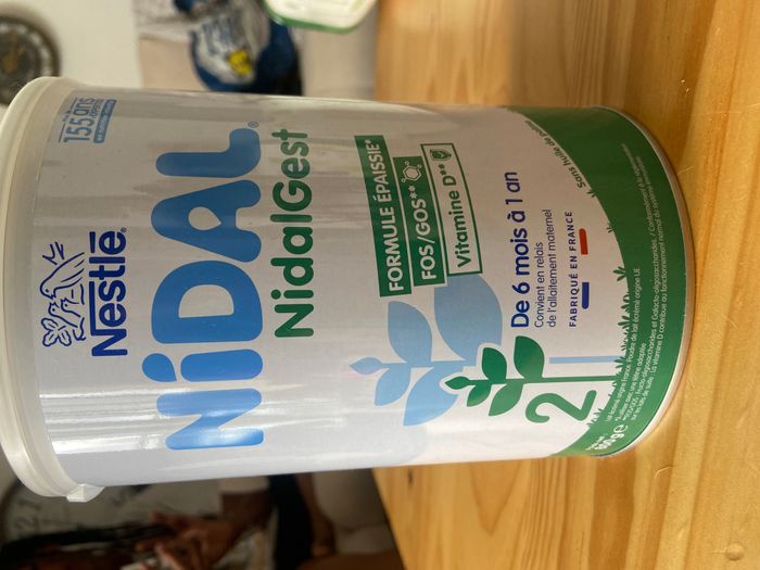 Nidal nidalgest lait 2e âge