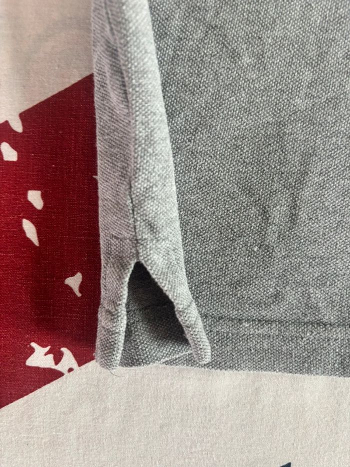 Polo Dickies taille S/M gris logo brodé blanc «sna » - photo numéro 8