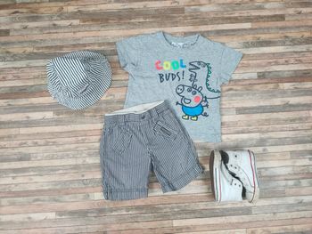 Lot vêtements et chaussures été garçon 24 mois