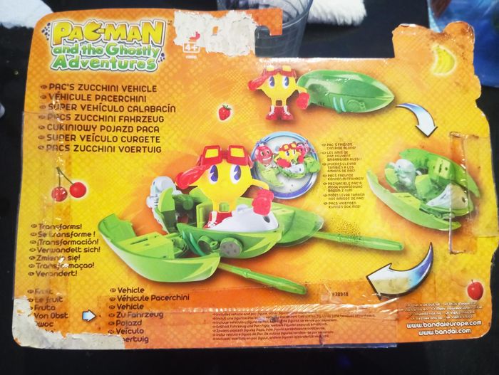 Pac-Man Véhicule Transformable Inclus: 1 figurine Pac-Man Neuf 3 - photo numéro 3