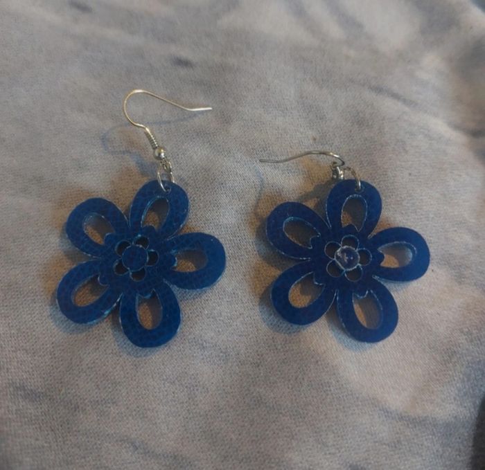 Boucles d'oreilles fleurs