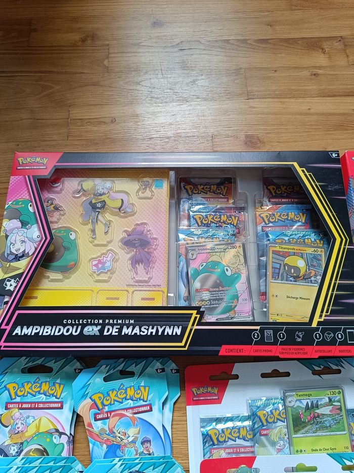 Lot EV09 - ETB + 2 Coffrets + 8 Boosters + 2 Tripack - photo numéro 5